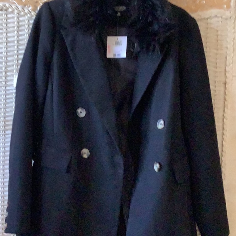 Gorgeous NWT Peacoat by Topshop π€π€π€π€ - Picture 13 of 16
